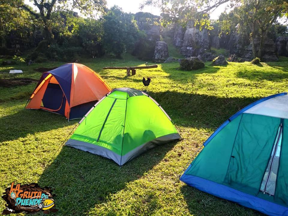 Camp La Gruta Del Duende Hotel Cuetzalán del Progreso Kültér fotó