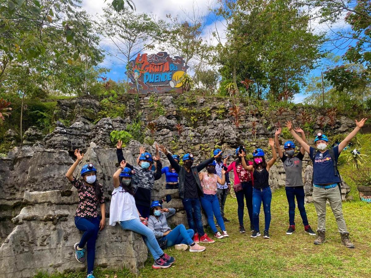 Camp La Gruta Del Duende Hotel Cuetzalán del Progreso Kültér fotó