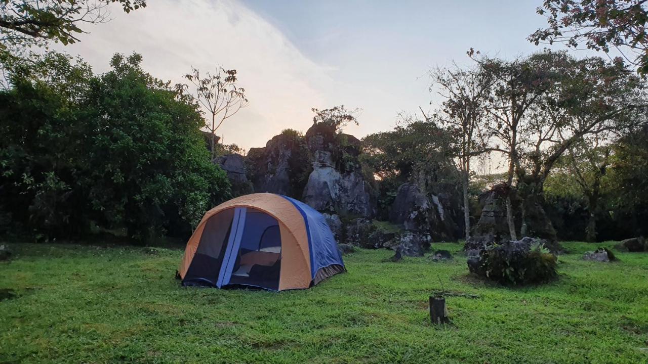 Camp La Gruta Del Duende Hotel Cuetzalán del Progreso Kültér fotó