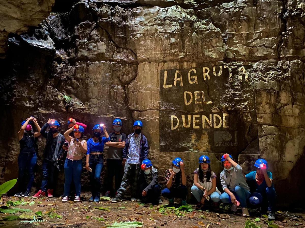 Camp La Gruta Del Duende Hotel Cuetzalán del Progreso Kültér fotó